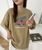 【ディスコート/Discoat】の【WEB限定】ピグメントカープリントT《ユニセックス》 人気、トレンドファッション・服の通販 founy(ファニー) ファッション Fashion レディースファッション WOMEN ショルダー Shoulder トレンド Trend ドロップ Drop ボトム Bottom レトロ Retro ヴィンテージ Vintage thumbnail ベージュ|ID: prp329100004304143 ipo3291000000030124387