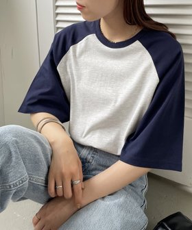 【ディスコート/Discoat】の【WEB限定】ラグランスリーブビッグT《ユニセックス》 人気、トレンドファッション・服の通販 founy(ファニー) ファッション Fashion レディースファッション WOMEN スリーブ Sleeve ビッグ Big ラウンド Round 人気 Popularity 半袖 Short Sleeve 定番 Standard |ID:prp329100004304147