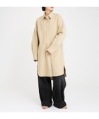 【バビロン/BABYLONE / KIDS】のビッグオーバーシャツワンピース 人気、トレンドファッション・服の通販 founy(ファニー) ファッション Fashion キッズファッション KIDS ワンピース Dress/Kids インナー Inner 春 Spring パターン Pattern モノトーン Monotone ロング Long 再入荷 Restock/Back In Stock/Re Arrival おすすめ Recommend thumbnail ベージュ55|ID: prp329100004304159 ipo3291000000030499080