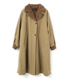 【マーコート/MARcourt】のmizuiro ind バックボアコート 人気、トレンドファッション・服の通販 founy(ファニー) ファッション Fashion レディースファッション WOMEN アウター Coat Outerwear コート Coats なめらか Smooth テーラード Tailored ポケット Pocket ロング Long 人気 Popularity 今季 This Season 無地 Plain Color 長袖 Long Sleeve thumbnail ベージュ|ID: prp329100004304262 ipo3291000000029844340