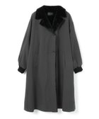 【マーコート/MARcourt】のmizuiro ind バックボアコート 人気、トレンドファッション・服の通販 founy(ファニー) ファッション Fashion レディースファッション WOMEN アウター Coat Outerwear コート Coats なめらか Smooth テーラード Tailored ポケット Pocket ロング Long 人気 Popularity 今季 This Season 無地 Plain Color 長袖 Long Sleeve thumbnail ダークグレー|ID: prp329100004304262 ipo3291000000029844343