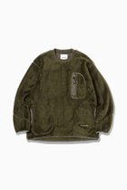 【アンドワンダー/and wander】のhigh loft fleece pullover khaki|ID: prp329100004304295 ipo3291000000029844440