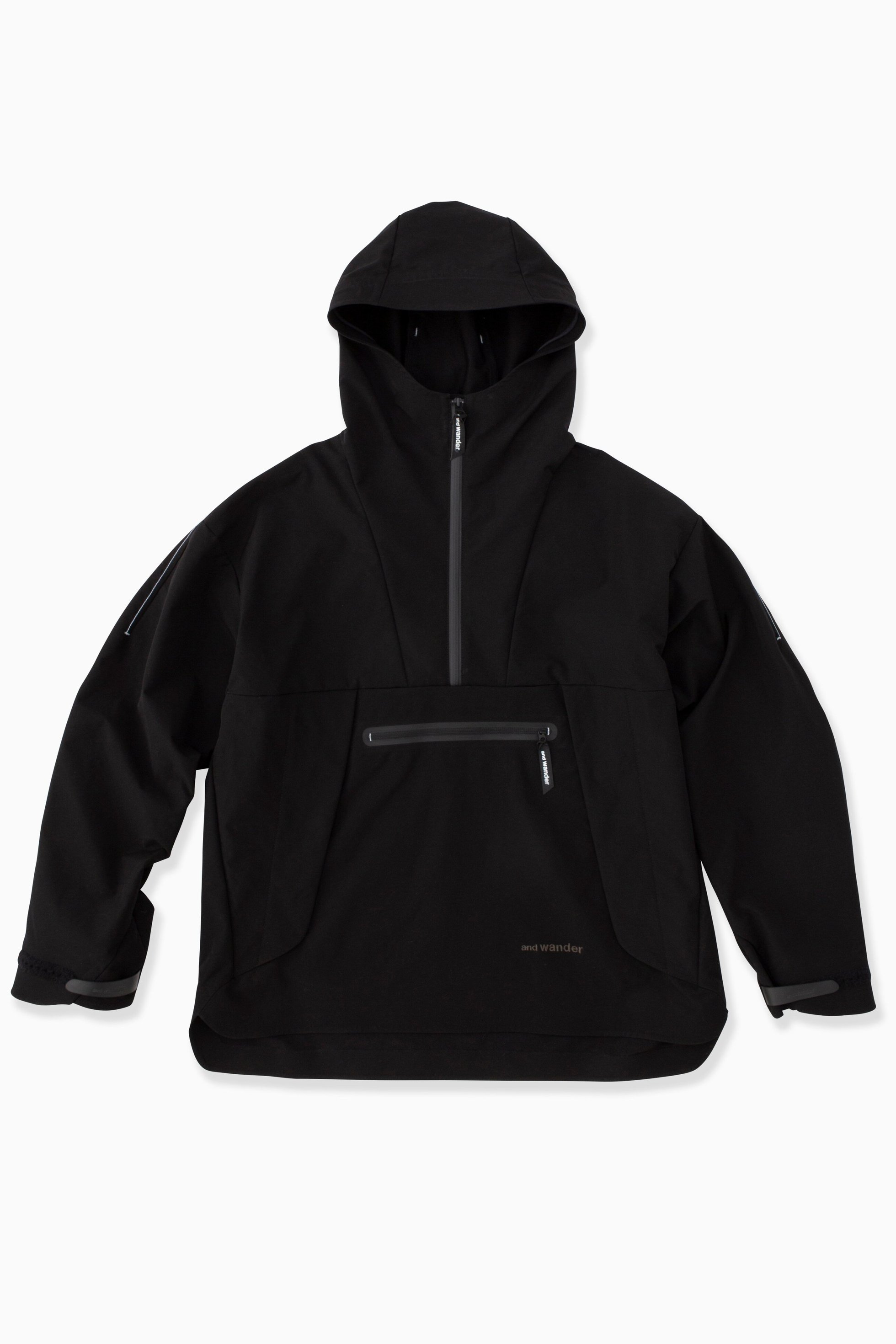 【アンドワンダー/and wander】のPE matte cloth hoodie インテリア・キッズ・メンズ・レディースファッション・服の通販 founy(ファニー) 　ファッション　Fashion　レディースファッション　WOMEN　black|ID: prp329100004304332 ipo3291000000029844574