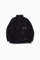 【アンドワンダー/and wander】のwool fleece pullover black|ID: prp329100004304334 ipo3291000000029844587