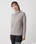 【レリアン/LEILIAN】の小花柄ハイネックカットソー 人気、トレンドファッション・服の通販 founy(ファニー) ファッション Fashion レディースファッション WOMEN トップス・カットソー Tops/Tshirt カットソー Cut and Sewn 花柄・フラワープリント・モチーフ Flower Patterns ウォッシャブル Washable エレガント 上品 Elegant カラフル Colorful デコルテ Decolletage デニム Denim 夏 Summer thumbnail ローズピンク|ID: prp329100004304335 ipo3291000000030083760