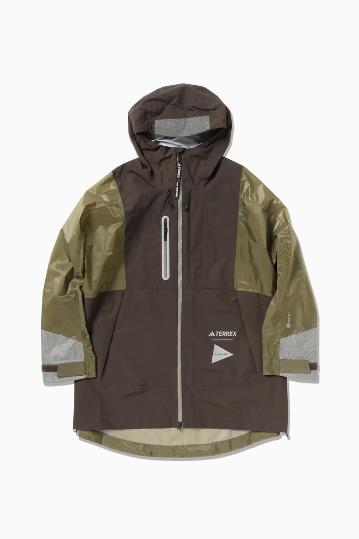 【アンドワンダー/and wander】のadidas TERREX * and wander Xploric RAIN. RDY jacket インテリア・キッズ・メンズ・レディースファッション・服の通販 founy(ファニー) https://founy.com/ ファッション Fashion レディースファッション WOMEN アウター Coat Outerwear ジャケット Jackets ブロック Block ポケット Pocket |ID: prp329100004304357 ipo3291000000029844685