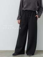 【コカ/COCA】のソフトスウェット スーパーワイドパンツ 人気、トレンドファッション・服の通販 founy(ファニー) ファッション Fashion レディースファッション WOMEN パンツ Pants ポケット Pocket thumbnail Black|ID: prp329100004304495 ipo3291000000030093892