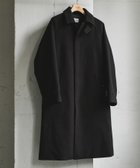 【アーバンリサーチ ドアーズ/URBAN RESEARCH DOORS / MEN】のニットメルトン パデット バルマカンコート BLACK|ID: prp329100004304590 ipo3291000000030259116