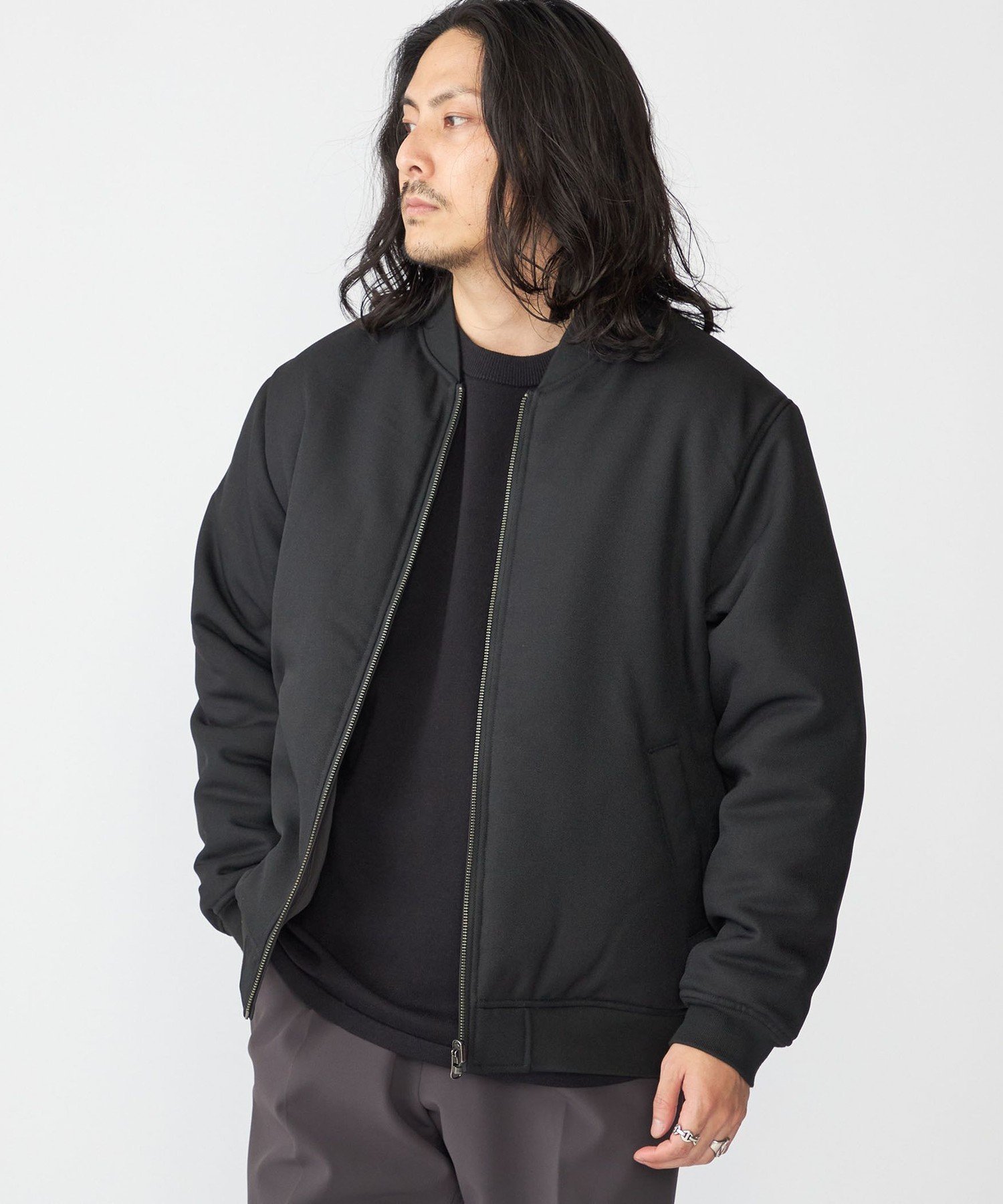 【シップス/SHIPS / MEN】のSHIPS リバーシブル MA-1 ブルゾン インテリア・キッズ・メンズ・レディースファッション・服の通販 founy(ファニー) 　ファッション　Fashion　メンズファッション　MEN　スポーティ　Sporty　ブルゾン　Blouson　リバーシブル　Reversible　ブラック|ID: prp329100004304744 ipo3291000000029978688