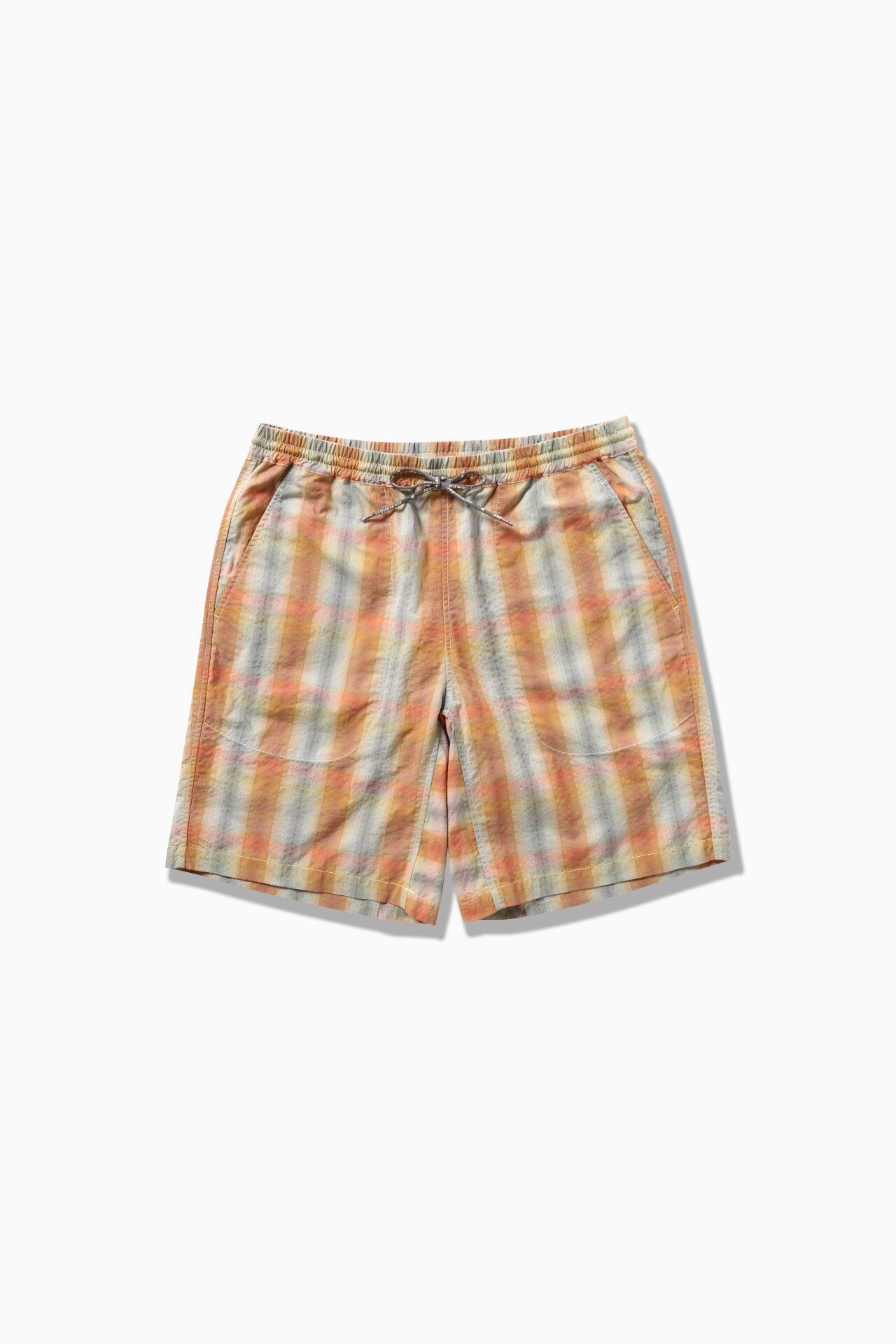 【アンドワンダー/and wander】のdry check short pants インテリア・キッズ・メンズ・レディースファッション・服の通販 founy(ファニー) 　ファッション　Fashion　レディースファッション　WOMEN　パンツ　Pants　ハーフ / ショートパンツ　Short Pants　orange|ID: prp329100004304748 ipo3291000000029847245