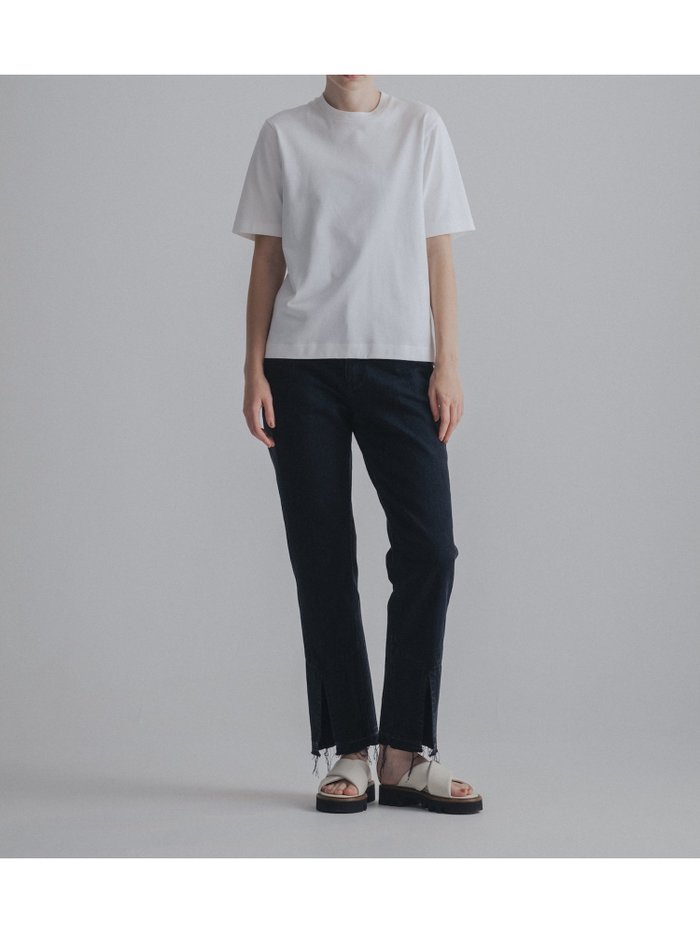 【チノ/CINOH】の【直営】DENIM FRONT SLIT PANTS インテリア・キッズ・メンズ・レディースファッション・服の通販 founy(ファニー) https://founy.com/ ファッション Fashion レディースファッション WOMEN パンツ Pants スリット Slit フロント Front |ID: prp329100004304988 ipo3291000000029848652