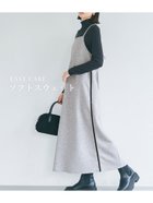 【コカ/COCA】のソフトスウェット サイドラインキャミワンピース Gray|ID:prp329100004305018