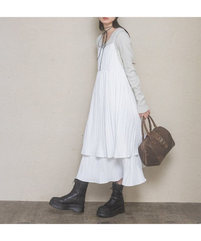 【ジーナシス/JEANASiS】のSunday Dress インテリア・キッズ・メンズ・レディースファッション・服の通販 founy(ファニー) https://founy.com/ ファッション Fashion レディースファッション WOMEN ワンピース Dress ドレス Party Dresses インナー Inner キャップ Cap キャミワンピース Cami Dress ジャケット Jacket スエード Suede スラックス Slacks デニム Denim トレンド Trend フリル Frills ボトム Bottom 羽織 Haori ラップ Wrap ワイド Wide ワーク Work おすすめ Recommend 夏 Summer ホリデーシーズン Holiday |ID: prp329100004305024 ipo3291000000029848971