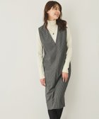 【ジャイロ/JAYRO】のVネックジャンパースカート 人気、トレンドファッション・服の通販 founy(ファニー) ファッション Fashion レディースファッション WOMEN スカート Skirt おすすめ Recommend スリット Slit タートルネック Turtleneck ホリデーシーズン Holiday ポケット Pocket 冬 Winter A/W・秋冬 Aw・Autumn/Winter・Fw・Fall-Winter thumbnail ブラック(01)|ID: prp329100004305025 ipo3291000000030128512