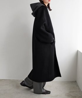 【その他のブランド/Other】のリバー ロング コクーン コート evernavy エバーネイビー 人気、トレンドファッション・服の通販 founy(ファニー) ファッション Fashion レディースファッション WOMEN アウター Coat Outerwear コート Coats コクーン Cocoon ダブル Double フェイス Face ポケット Pocket ロング Long |ID:prp329100004305192