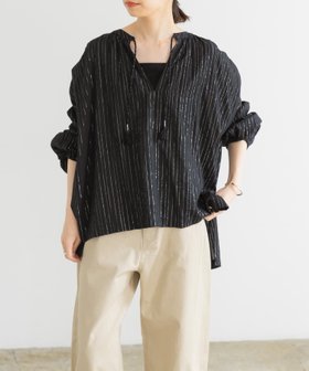 【アーバンリサーチ/URBAN RESEARCH】のラメストライプチュニックブラウス 人気、トレンドファッション・服の通販 founy(ファニー) ファッション Fashion レディースファッション WOMEN トップス・カットソー Tops/Tshirt シャツ/ブラウス Shirts/Blouses 2024年 2024 2024春夏・S/S Ss,Spring/Summer,2024 S/S・春夏 Ss・Spring/Summer おすすめ Recommend シンプル Simple スキッパー Skipper ストライプ Stripe スリット Slit チュニック Tunic デニム Denim フロント Front ボックス Box エレガント 上品 Elegant 夏 Summer |ID:prp329100004305546