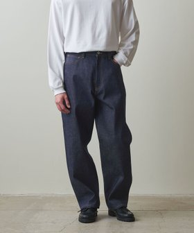 【ビューティ&ユース ユナイテッドアローズ/BEAUTY&YOUTH / UNITED ARROWS / MEN】のSteven Alan セルビッチ デニム 5ポケット バギー パンツ 人気、トレンドファッション・服の通販 founy(ファニー) ファッション Fashion メンズファッション MEN ボトムス Bottoms/Men テーパード Tapered デニム Denim パターン Pattern フォルム Form ポケット Pocket ワーク Work |ID:prp329100004305712