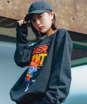 【コンバーストウキョウ/CONVERSE TOKYO】の【over print】STREET GIRL SWEAT (ZERO ZERO HERO) 人気、トレンドファッション・服の通販 founy(ファニー) ファッション Fashion レディースファッション WOMEN トップス・カットソー Tops/Tshirt パーカ Sweats スウェット Sweat キャラクター Character グラフィック Graphic スウェット Sweat フロント Front プリント Print ルーズ Loose 人気 Popularity |ID:prp329100004305788