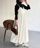 【シェトワ/Chez toi】のジャガードキャミワンピース 人気、トレンドファッション・服の通販 founy(ファニー) ファッション Fashion レディースファッション WOMEN ワンピース Dress キャミワンピース No Sleeve Dresses インナー Inner エレガント 上品 Elegant カーディガン Cardigan キャミワンピース Cami Dress シンプル Simple ジャケット Jacket ラップ Wrap ロング Long thumbnail アイボリー|ID: prp329100004305800 ipo3291000000029855979