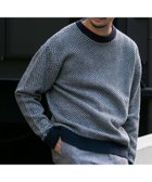 【アーバンリサーチ ロッソ/URBAN RESEARCH ROSSO / MEN】の『XLサイズあり』ヘリンボーン柄クルーネックニット 人気、トレンドファッション・服の通販 founy(ファニー) ファッション Fashion メンズファッション MEN インナー Inner カットソー Cut And Sew クラシカル Classical 今季 This Season スラックス Slacks デニム Denim バランス Balance ヘリンボーン Herringbone ベーシック Basic A/W・秋冬 Aw・Autumn/Winter・Fw・Fall-Winter 冬 Winter 2024年 2024 2024-2025秋冬・A/W Aw/Autumn/Winter/Fw/Fall/2024-2025 thumbnail NAVY|ID: prp329100004305844 ipo3291000000030086973