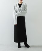 【センスオブプレイス/SENSE OF PLACE by URBAN RESEARCH】のシシュウカーディガンセットワンピース 人気、トレンドファッション・服の通販 founy(ファニー) ファッション Fashion レディースファッション WOMEN ワンピース Dress 2024年 2024 2024-2025秋冬・A/W Aw/Autumn/Winter/Fw/Fall/2024-2025 A/W・秋冬 Aw・Autumn/Winter・Fw・Fall-Winter 冬 Winter トレンド Trend 今季 This Season thumbnail GRY×BLK|ID: prp329100004305862 ipo3291000000029856257