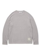 【ジェラートピケ オム/GELATO PIQUE HOMME / MEN】の【HOMME】ホットスムーズィーリブプルオーバー GRY[006]|ID: prp329100004305890 ipo3291000000030284003