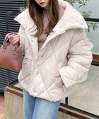 【イング/INGNI】のBIGカラーダイヤキルト中綿コート 人気、トレンドファッション・服の通販 founy(ファニー) ファッション Fashion レディースファッション WOMEN アウター Coat Outerwear コート Coats おすすめ Recommend インナー Inner キルティング Quilting キルト Quilt ショルダー Shoulder ジャケット Jacket スウェット Sweat ダウン Down ドロップ Drop フェミニン Feminine ポケット Pocket thumbnail ライトベージュ|ID: prp329100004306089 ipo3291000000029934060