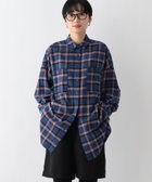 【レプシィム ローリーズファーム/LEPSIM LOWRYS FARM】のチェックシャツチュニック 人気、トレンドファッション・服の通販 founy(ファニー) ファッション Fashion レディースファッション WOMEN トップス・カットソー Tops/Tshirt シャツ/ブラウス Shirts/Blouses A/W・秋冬 Aw・Autumn/Winter・Fw・Fall-Winter おすすめ Recommend チェック Check チュニック Tunic ビスチェ Bustier 秋 Autumn/Fall thumbnail ネイビー88|ID: prp329100004306332 ipo3291000000030122512