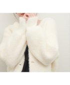 【ナチュラルクチュール/natural couture】のバー釦シャギーカーデ 人気、トレンドファッション・服の通販 founy(ファニー) ファッション Fashion レディースファッション WOMEN 2024年 2024 2024-2025秋冬・A/W Aw/Autumn/Winter/Fw/Fall/2024-2025 おすすめ Recommend インナー Inner カーディガン Cardigan ショート Short ハイネック High Neck フレア Flare マーメイド Mermaid 定番 Standard 秋 Autumn/Fall thumbnail オフホワイト|ID: prp329100004306361 ipo3291000000030424538