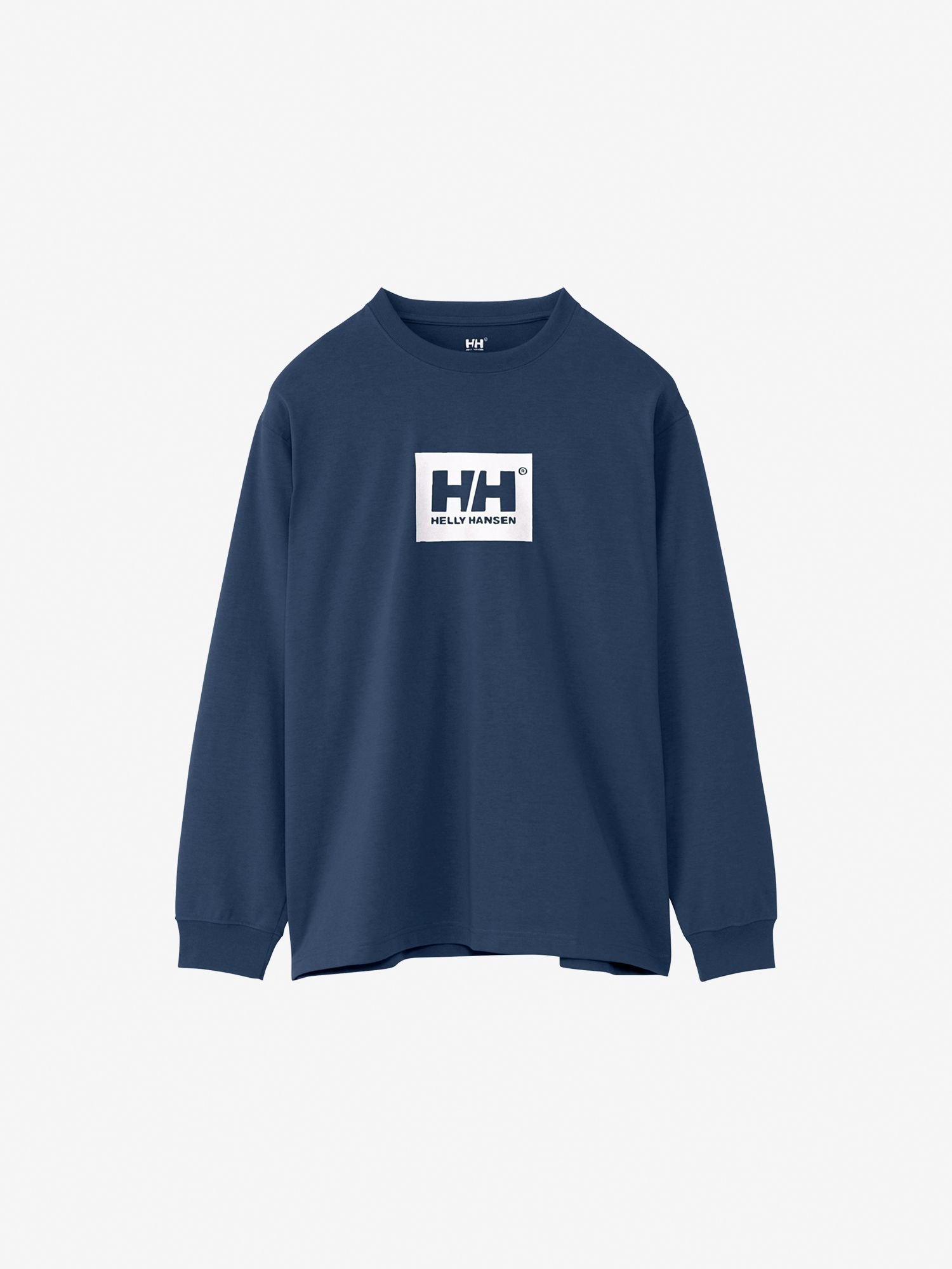 【ヘリーハンセン/HELLY HANSEN】のロングスリーブHHロゴティー(ユニセックス) インテリア・キッズ・メンズ・レディースファッション・服の通販 founy(ファニー) 　ファッション　Fashion　レディースファッション　WOMEN　シンプル　Simple　スリーブ　Sleeve　フロント　Front　ロング　Long　オーシャンネイビー|ID: prp329100004306445 ipo3291000000030046544