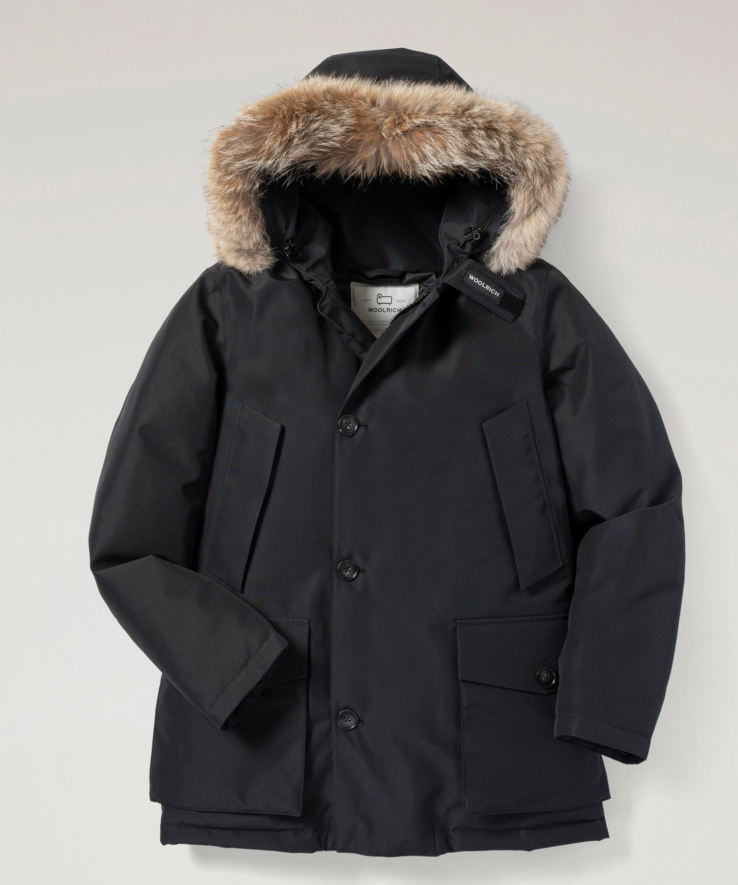 【ウールリッチ/WOOLRICH / MEN】のゴアテックスニューアークティックパーカ / GTX NEW ARCTIC PARKA インテリア・キッズ・メンズ・レディースファッション・服の通販 founy(ファニー) 　ファッション　Fashion　メンズファッション　MEN　コンパクト　Compact　ジャケット　Jacket　雑誌　Magazine　ダウン　Down　ドローコード　Draw Cord　定番　Standard　パターン　Pattern　パッチ　Patch　フィット　Fit　フラップ　Flap　フロント　Front　ポケット　Pocket　モダン　Modern　ワーク　Work　OFF BLACK|ID: prp329100004306472 ipo3291000000030101758