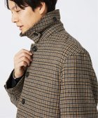 【ジャーナルスタンダード レリューム/JOURNAL STANDARD relume / MEN】のBISHU WOOL ツイード チェック バルカラー ショートコート 人気、トレンドファッション・服の通販 founy(ファニー) ファッション Fashion メンズファッション MEN ショート Short シンプル Simple スウェット Sweat チェック Check ツイード Tweed トレンド Trend ロング Long thumbnail ベージュ|ID: prp329100004306548 ipo3291000000030303477