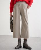 【イッカ/ikka】のカットジャガードワイドクロップドパンツ 人気、トレンドファッション・服の通販 founy(ファニー) ファッション Fashion レディースファッション WOMEN パンツ Pants カットソー Cut And Sew クロップド Cropped シンプル Simple チェック Check トレンド Trend ミドル Middle ワイド Wide 人気 Popularity 無地 Plain Color thumbnail ベージュ|ID: prp329100004307734 ipo3291000000030094198