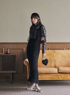 【コエル/COEL】のチュールヤーンニットワンピース 人気、トレンドファッション・服の通販 founy(ファニー) ファッション Fashion レディースファッション WOMEN ワンピース Dress ニットワンピース Knit Dresses thumbnail ブラック|ID: prp329100004307931 ipo3291000000029872143