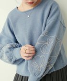 【ナチュラルクチュール/natural couture】のモール刺繍前後2WAYニットプルオーバー 人気、トレンドファッション・服の通販 founy(ファニー) ファッション Fashion レディースファッション WOMEN トップス・カットソー Tops/Tshirt ニット Knit Tops プルオーバー Pullover 2024年 2024 2024-2025秋冬・A/W Aw/Autumn/Winter/Fw/Fall/2024-2025 シンプル Simple デニム Denim フェミニン Feminine ポケット Pocket マーメイド Mermaid エレガント 上品 Elegant thumbnail サックスブルー|ID: prp329100004308777 ipo3291000000030156865