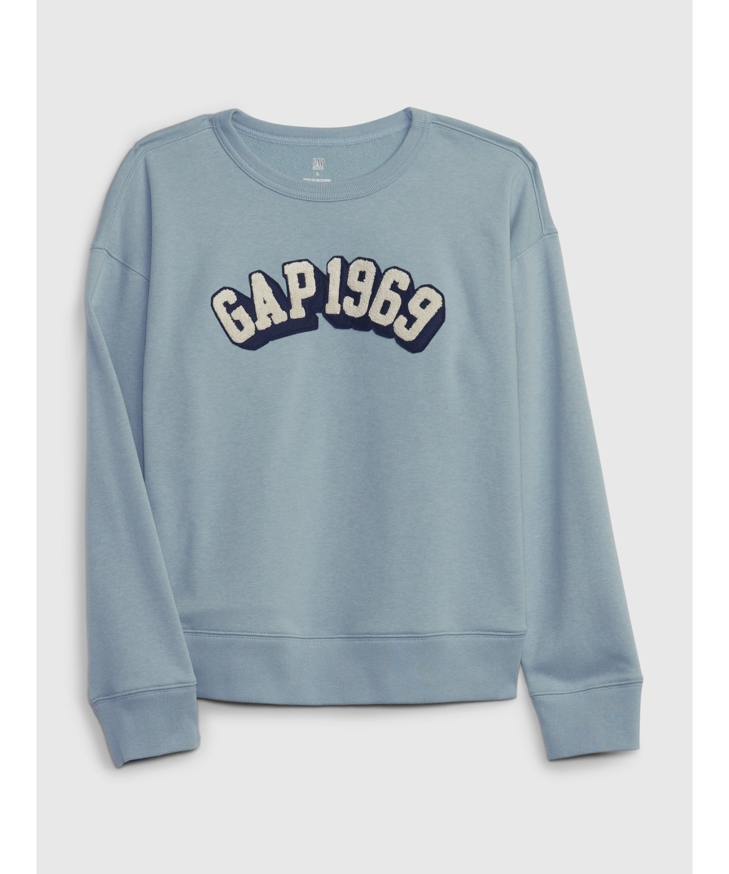 【ギャップ/GAP / KIDS】のGapロゴ グラフィック スウェット・トレーナー (キッズ) インテリア・キッズ・メンズ・レディースファッション・服の通販 founy(ファニー) 　ファッション　Fashion　キッズファッション　KIDS　グラフィック　Graphic　ショルダー　Shoulder　ストレート　Straight　ドロップ　Drop　フィット　Fit　フロント　Front　リラックス　Relax　長袖　Long Sleeve　NEW_ENGLAND_SKY|ID: prp329100004308826 ipo3291000000030265735