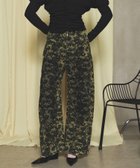 【メゾンスペシャル/MAISON SPECIAL】のFlower Camouflage Curve Pants KHK|ID: prp329100004308987 ipo3291000000029879506