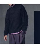 【メゾンスペシャル/MAISON SPECIAL】のIGEA Super Brushed Kid-Mohair Prime-Over Crew Neck Knit Pullover BLK|ID: prp329100004309212 ipo3291000000029881544