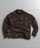 【メゾンスペシャル/MAISON SPECIAL】のIGEA Super Brushed Kid-Mohair Prime-Over Crew Neck Knit Pullover BRN|ID: prp329100004309212 ipo3291000000029881547