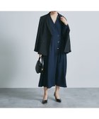 【アーバンリサーチ ロッソ/URBAN RESEARCH ROSSO】のカシュクールデザインボタンワンピース 人気、トレンドファッション・服の通販 founy(ファニー) ファッション Fashion レディースファッション WOMEN ワンピース Dress 2025年 2025 S/S・春夏 Ss・Spring/Summer シンプル Simple ジャケット Jacket フレア Flare フロント Front エレガント 上品 Elegant 夏 Summer thumbnail NAVY|ID: prp329100004309290 ipo3291000000029882270