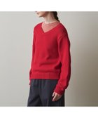 【ビューティ&ユース ユナイテッドアローズ/BEAUTY&YOUTH / UNITED ARROWS】のSteven Alan Vネックニット 人気、トレンドファッション・服の通販 founy(ファニー) ファッション Fashion レディースファッション WOMEN トップス・カットソー Tops/Tshirt ニット Knit Tops Vネック V-Neck インナー Inner ショルダー Shoulder ドロップ Drop thumbnail RED|ID: prp329100004309626 ipo3291000000029885007