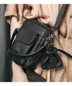 【メゾンスペシャル/MAISON SPECIAL】のLeather Mini Pouch With Drawstring Charm BLK|ID: prp329100004310353 ipo3291000000029888494