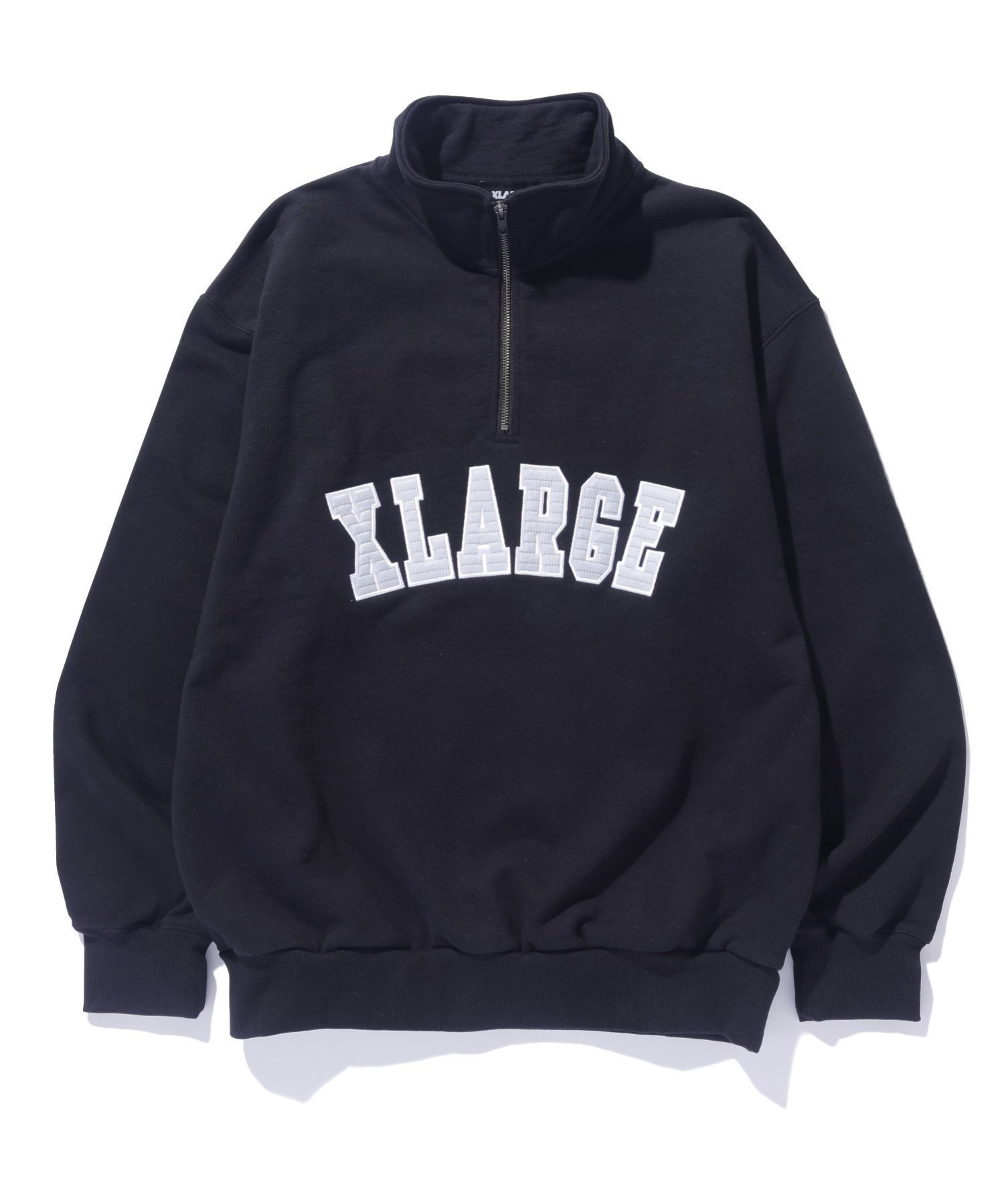 【エクストララージ/XLARGE / MEN】のARCH LOGO HALF ZIP SWEATSHIRT 人気、トレンドファッション・服の通販 founy(ファニー) 　ファッション　Fashion　メンズファッション　MEN　トップス・カットソー　Tops/Tshirt/Men　パーカ　Sweats　シャツ　Shirts　2024年　2024　2024-2025秋冬・A/W　Aw/Autumn/Winter/Fw/Fall/2024-2025　冬　Winter　キルティング　Quilting　フロント　Front　 other-1|ID: prp329100004310389 ipo3291000000029888763