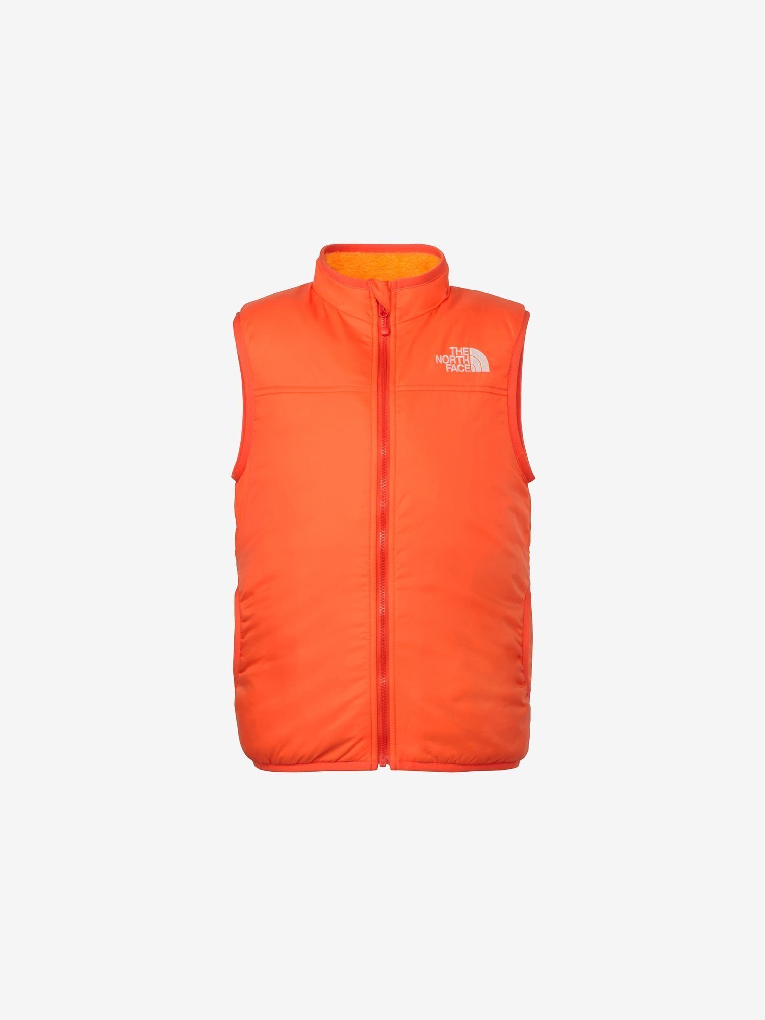 【ザ ノース フェイス/THE NORTH FACE】のリバーシブルコージーベスト(キッズ) インテリア・キッズ・メンズ・レディースファッション・服の通販 founy(ファニー) 　ファッション　Fashion　レディースファッション　WOMEN　アウター　Coat Outerwear　トップス・カットソー　Tops/Tshirt　ベスト/ジレ　Gilets/Vests　A/W・秋冬　Aw・Autumn/Winter・Fw・Fall-Winter　フロント　Front　リップ　Lip　リバーシブル　Reversible　TNFオレンジ|ID: prp329100004310415 ipo3291000000030092603