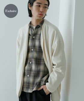 【アーバンリサーチ/URBAN RESEARCH / MEN】の『別注』THOUSAND MILE*URBAN RESEARCH ニットフリースカーディガン 人気、トレンドファッション・服の通販 founy(ファニー) ファッション Fashion メンズファッション MEN 2024年 2024 2024-2025秋冬・A/W Aw/Autumn/Winter/Fw/Fall/2024-2025 冬 Winter カーディガン Cardigan シルバー Silver スマート Smart ダブル Double フェイス Face フォルム Form ブルゾン Blouson エレガント 上品 Elegant 別注 Special Order A/W・秋冬 Aw・Autumn/Winter・Fw・Fall-Winter |ID:prp329100004310764