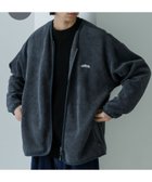 【アーバンリサーチ/URBAN RESEARCH / MEN】の『別注』THOUSAND MILE*URBAN RESEARCH ニットフリースカーディガン CHARCOAL|ID: prp329100004310764 ipo3291000000030302562