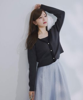 【ノエラ/Noela】のラメカーデニットアンサンブル 人気、トレンドファッション・服の通販 founy(ファニー) ファッション Fashion レディースファッション WOMEN トップス・カットソー Tops/Tshirt ニット Knit Tops アンサンブル Knit Ensemble アンサンブル Ensemble インナー Inner コンパクト Compact |ID:prp329100004310922