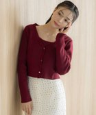 【ノエラ/Noela】のラメカーデニットアンサンブル 人気、トレンドファッション・服の通販 founy(ファニー) ファッション Fashion レディースファッション WOMEN トップス・カットソー Tops/Tshirt ニット Knit Tops アンサンブル Knit Ensemble アンサンブル Ensemble インナー Inner コンパクト Compact thumbnail ボルドー|ID: prp329100004310922 ipo3291000000029891269