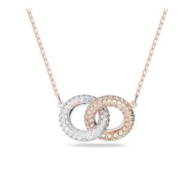 【スワロフスキー/swarovski】の【公式】【スワロフスキー】Stone ネックレス, インターロッキングサークル, ホワイト, ローズゴールドトーン・プレーティング 人気、トレンドファッション・服の通販 founy(ファニー) ファッション Fashion レディースファッション WOMEN ジュエリー Jewelry ネックレス Necklaces アクセサリー Accessories クラシック Classic クリスタル Crystal コーティング Coating スワロフスキー Swarovski ネックレス Necklace ボヘミアン Bohemian メタル Metal モチーフ Motif ラグジュアリー Luxury ローズ Rose |ID:prp329100004310958