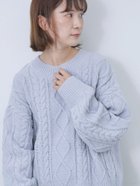 【サマンサモスモス/Samansa Mos2】の【帯電防止】マットモールニットプルオーバー 人気、トレンドファッション・服の通販 founy(ファニー) ファッション Fashion レディースファッション WOMEN トップス・カットソー Tops/Tshirt ニット Knit Tops プルオーバー Pullover エレガント 上品 Elegant thumbnail サックスブルー|ID: prp329100004311017 ipo3291000000030154922